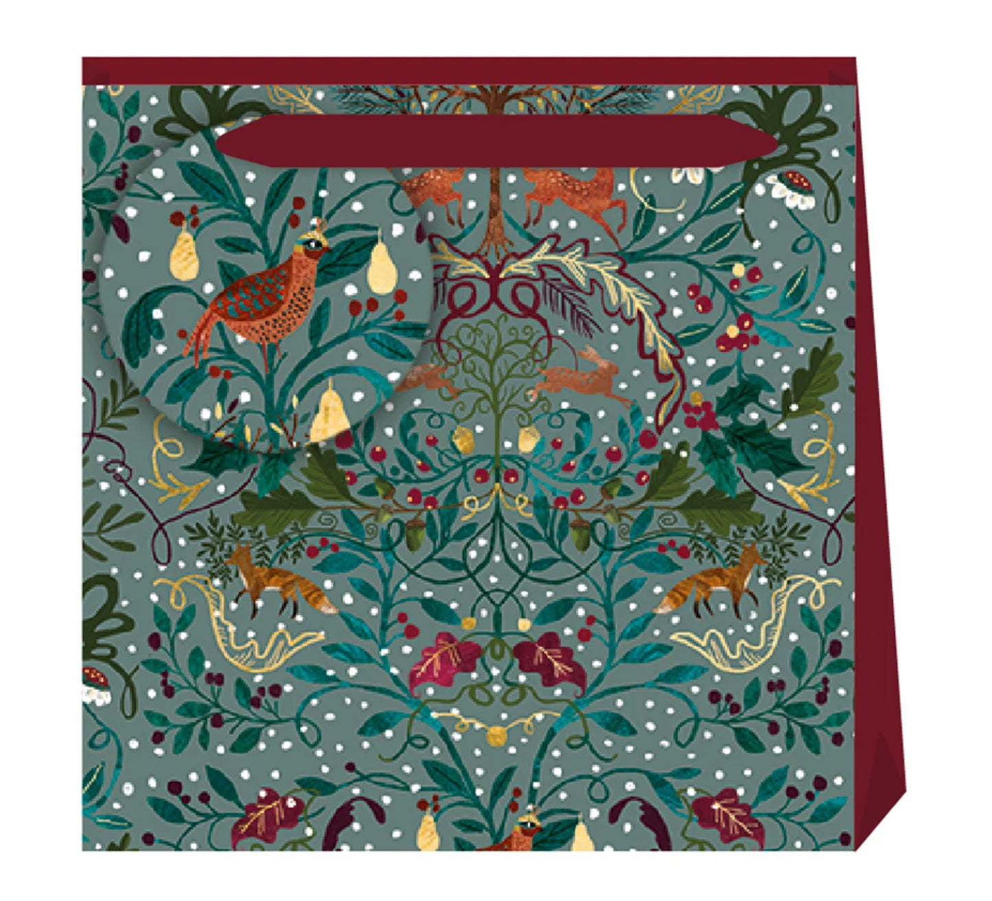 Penny Kennedy Design Earlberry Small Luxury Paper Gift Bag, size: 130 x 130 x 70mm
