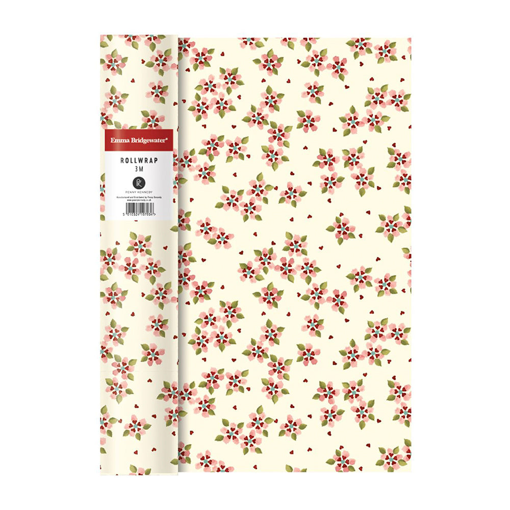 Emma Bridgewater Prairie Blossom Roll Wrap 3 m x 70 cm