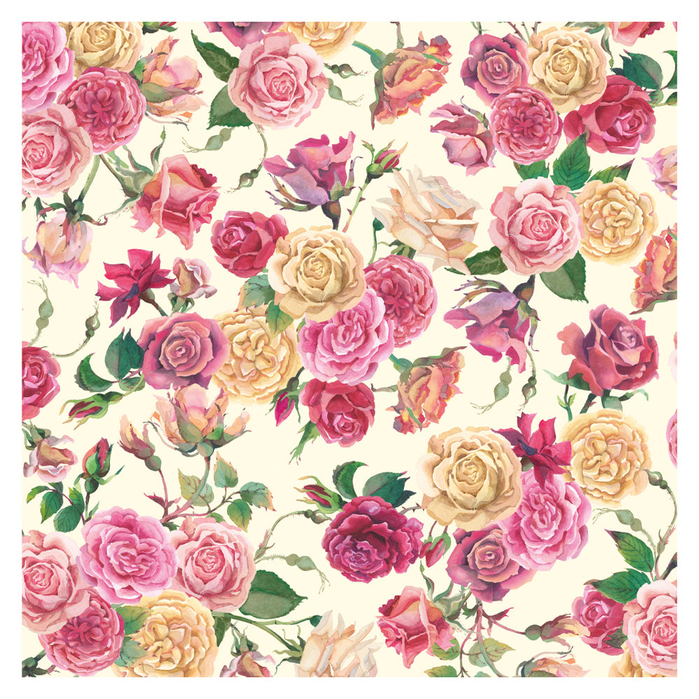 Emma Bridgewater Roses Roll Wrap 3m x 70 cm