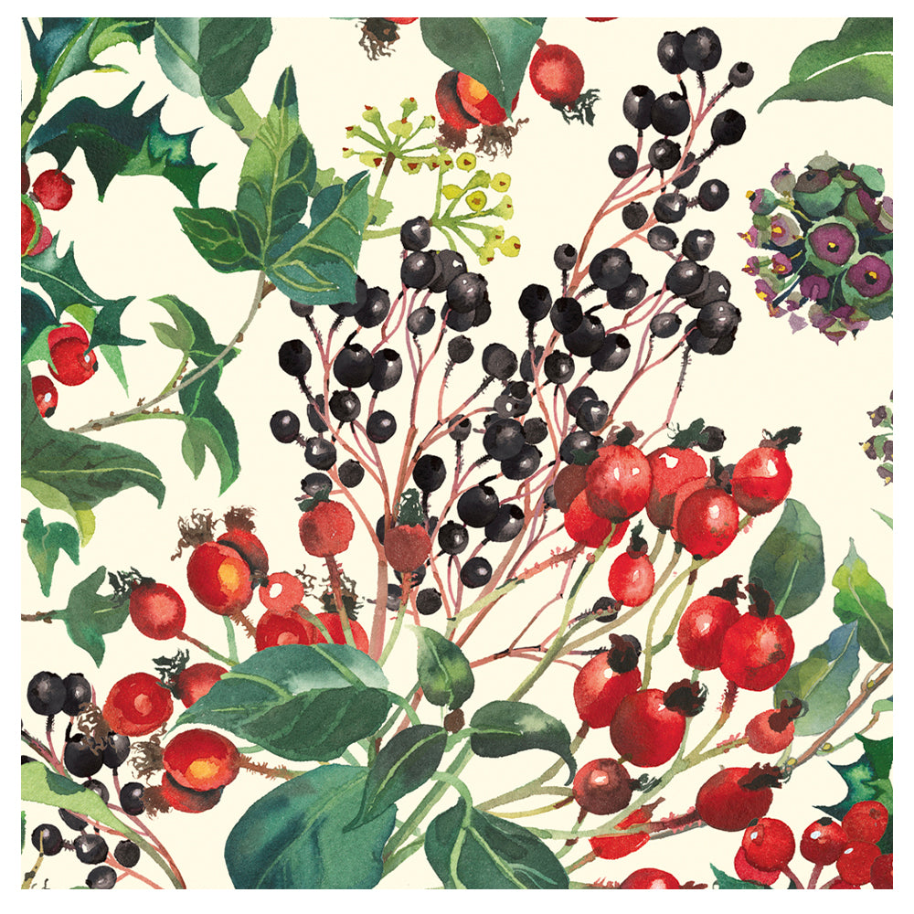 Emma Bridgewater Winter Flowers Christmas Roll Wrap 3m x 70 cm