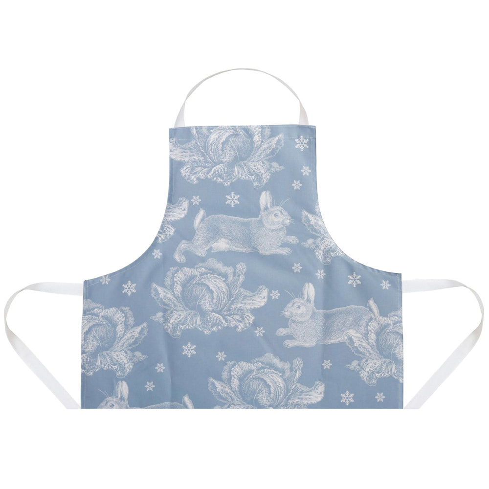 Thornback & Peel Winter Rabbit Christmas Cotton Apron 600 x 800mm