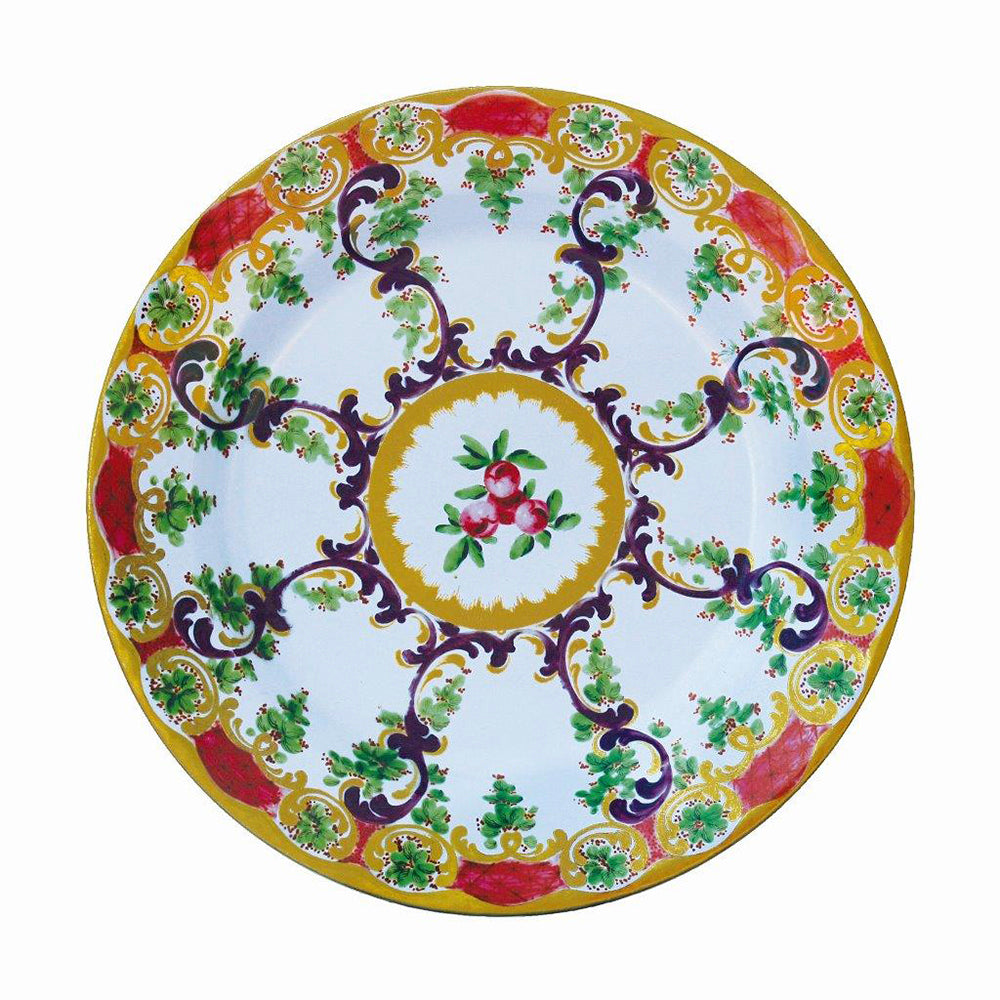 Ashomlean - Worcester Vine & Berries Tin Plate 260 mm d