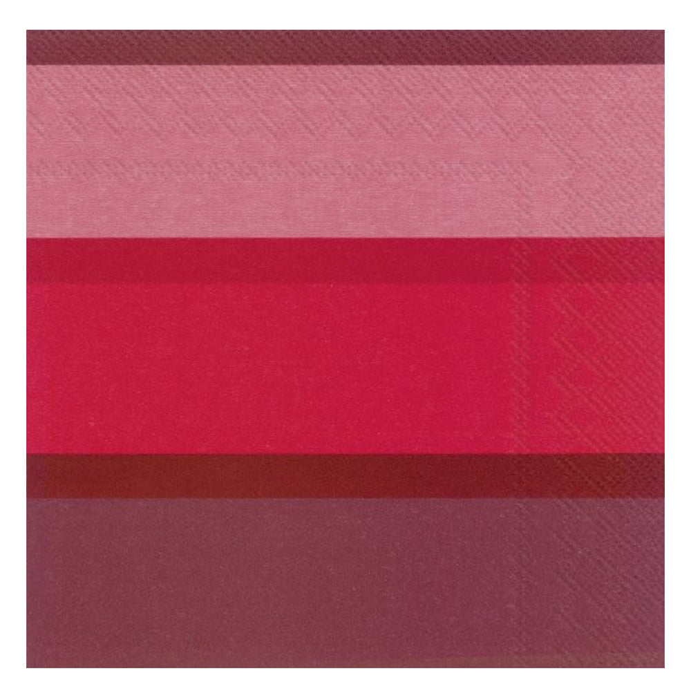 Marimekko Hennika Dark Red IHR Paper Table Lunch Napkins 33 cm square 3 ply