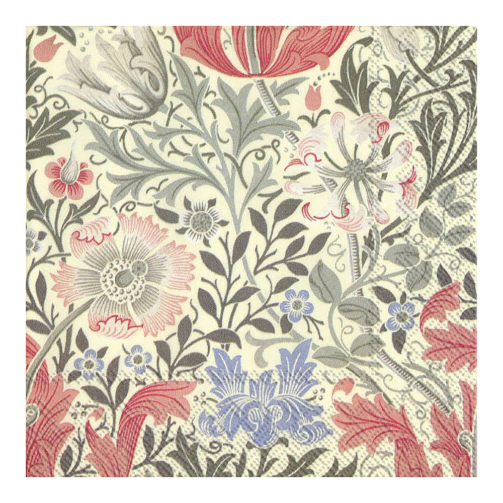 Victoria & Albert Museum Compton Cream IHR Paper Lunch Napkin 33 cm