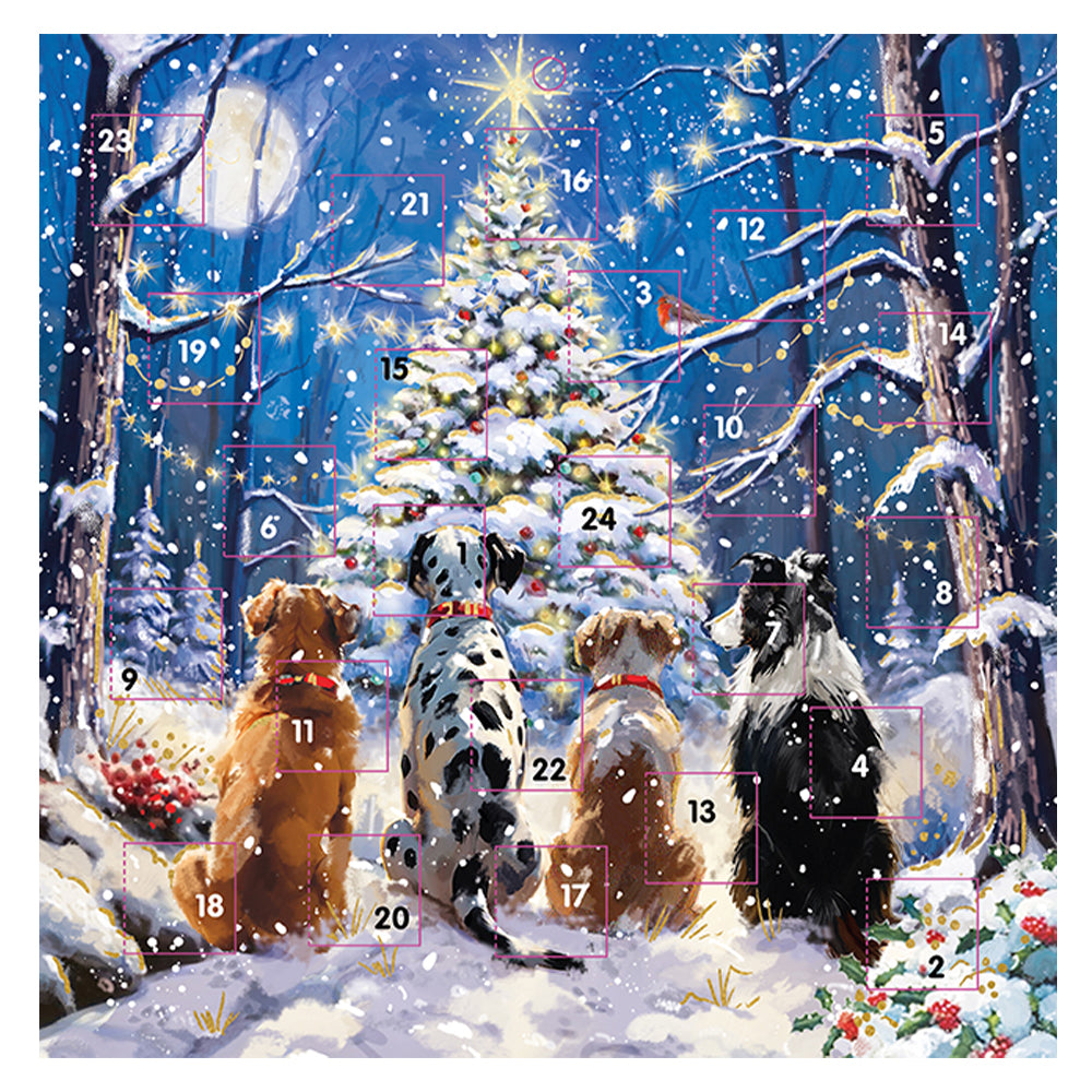 Waiting for Santa Ling Advent Calendar 230 x 230mm