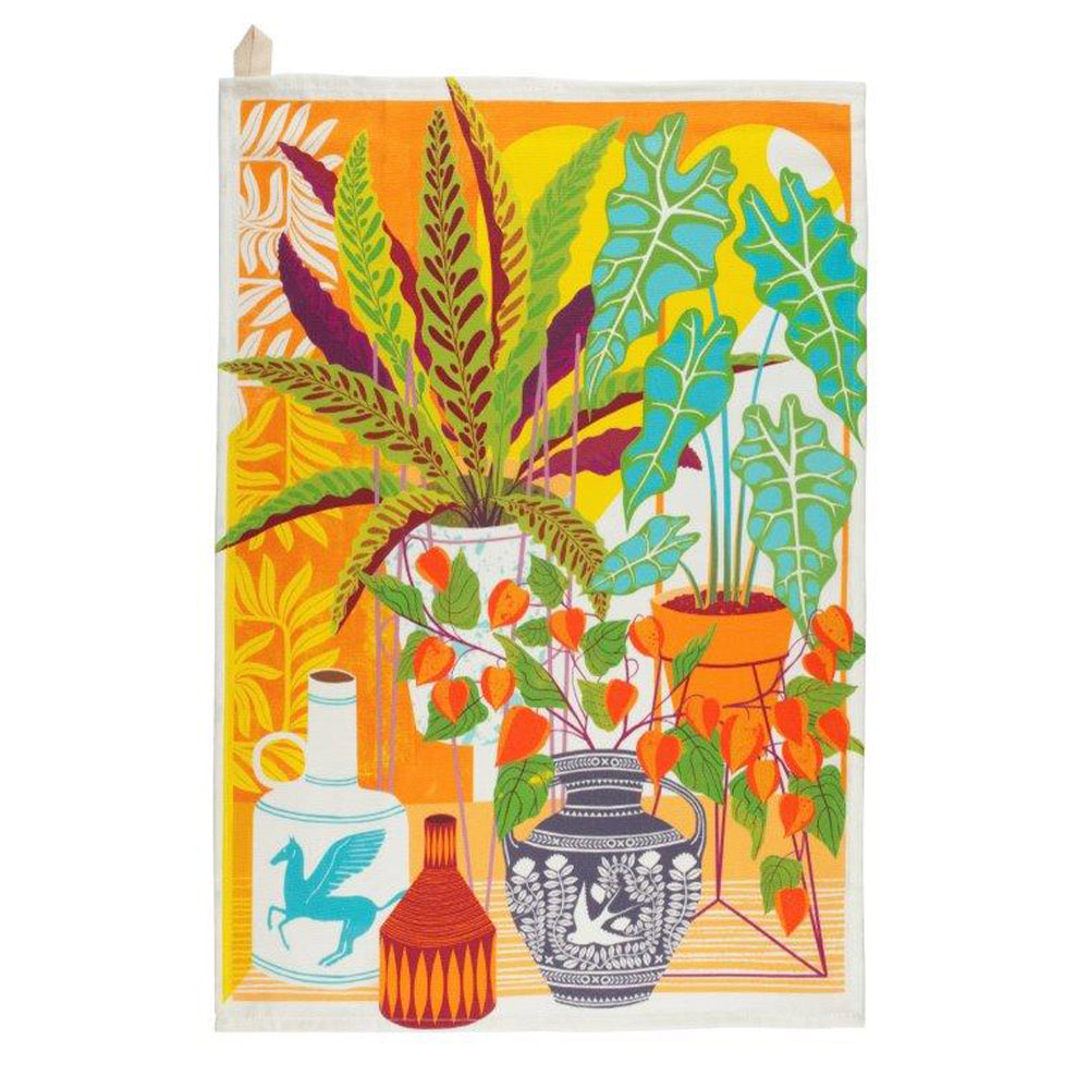 Printer Johnson Tea Towel Vessels Tea Towel Cotton 750 x 600 mm