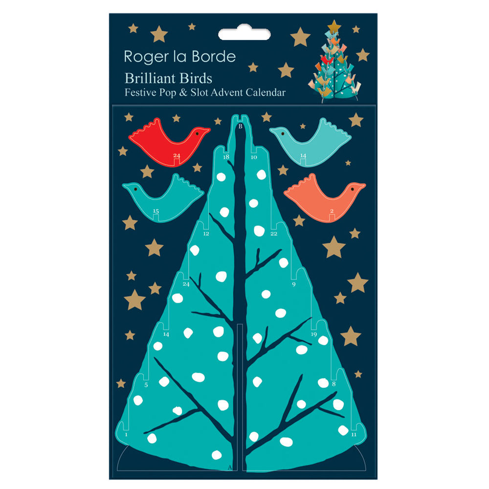 Brilliant Birds Petite Advent Calendar Roger la Borde