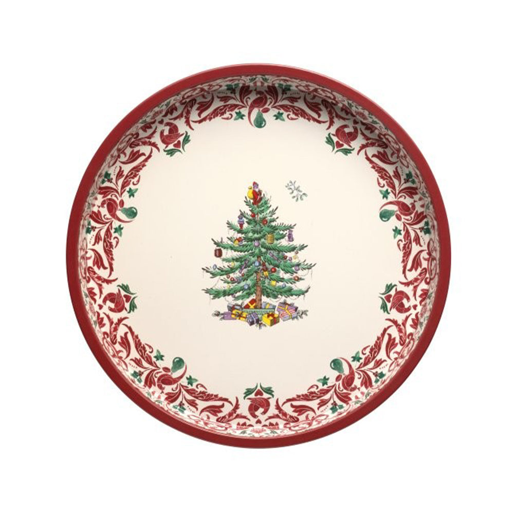 Spode Christmas Tree Deepwell Tray 300 (d) mm