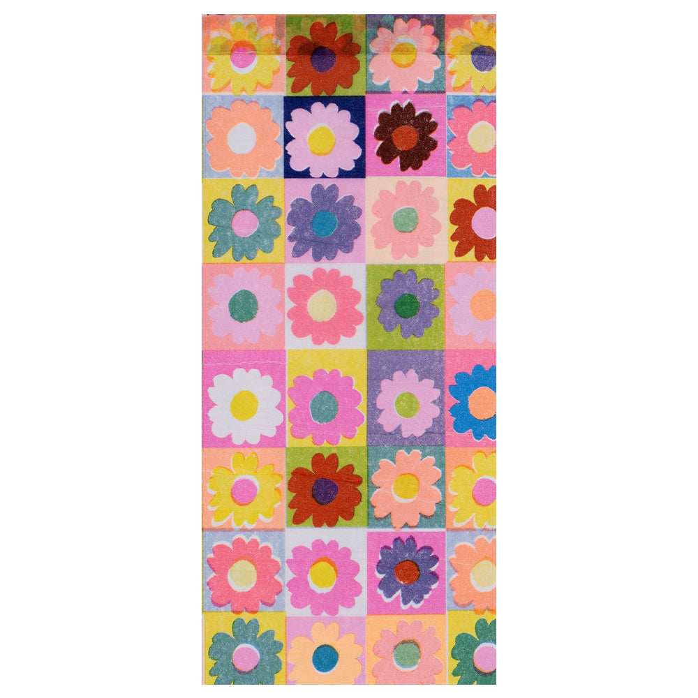 Petal Pop Daisy Flower 4 sheets tissue wrapping paper 50 x 75 cm