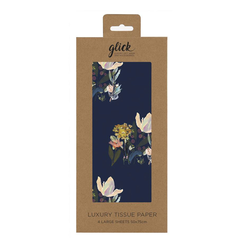 Flower Bed Stephanie Dyment Glick 4 sheets tissue wrapping paper 50 x 75 cm