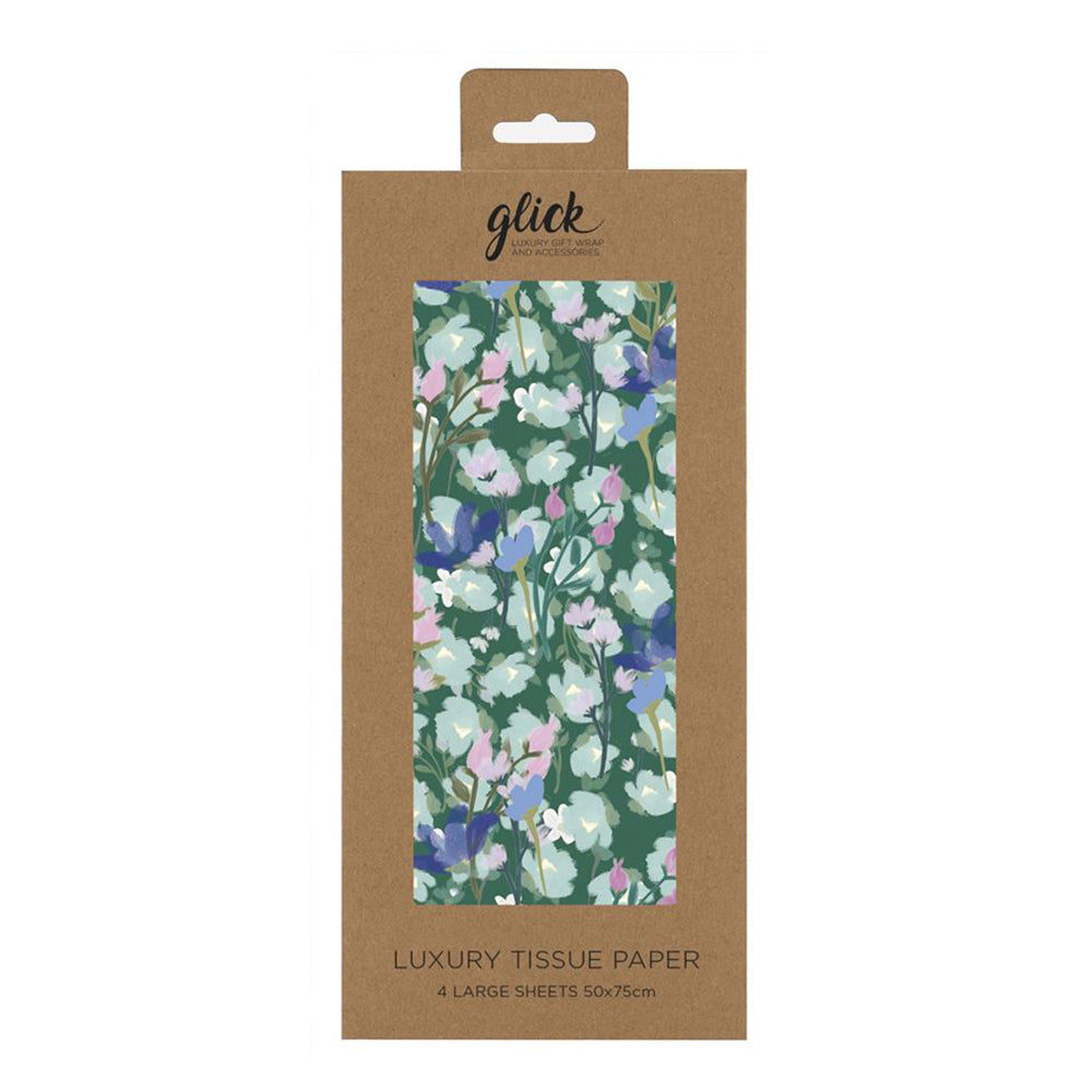 Meadow Flowers Stephanie Dyment Glick 4 sheets tissue wrapping paper 50 x 75 cm