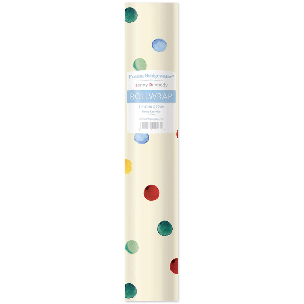 Emma Bridgewater POLKA Roll Wrap 3 m x 70 cm