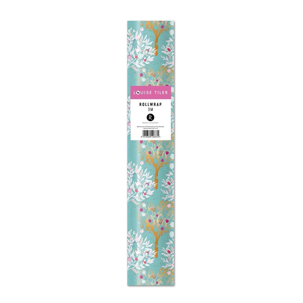 Louise Tiler Winter Trees Roll Wrap 3 m x 70 cm