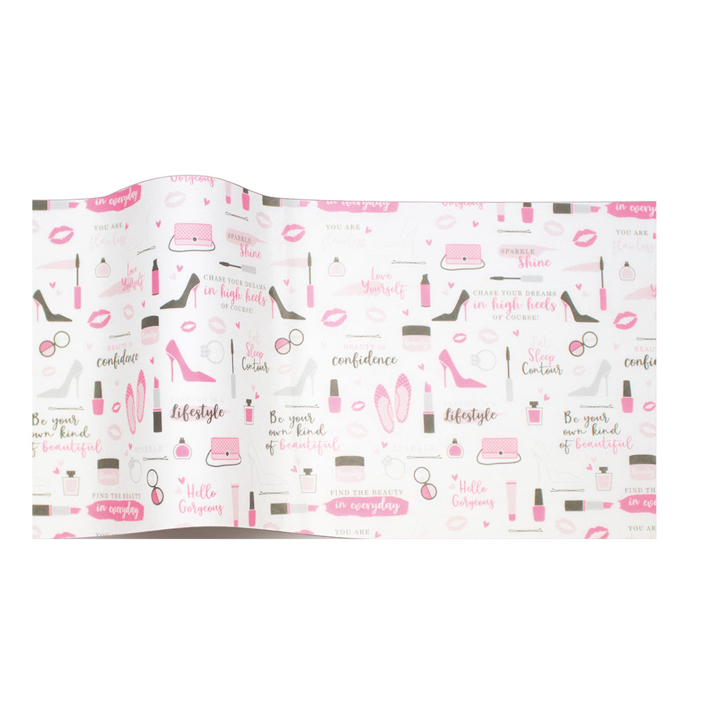 Rodeo Drive Shoes Tissue Paper 5 Sheets of 20 x 30" Satinwrap Tissue Wrapping Paper