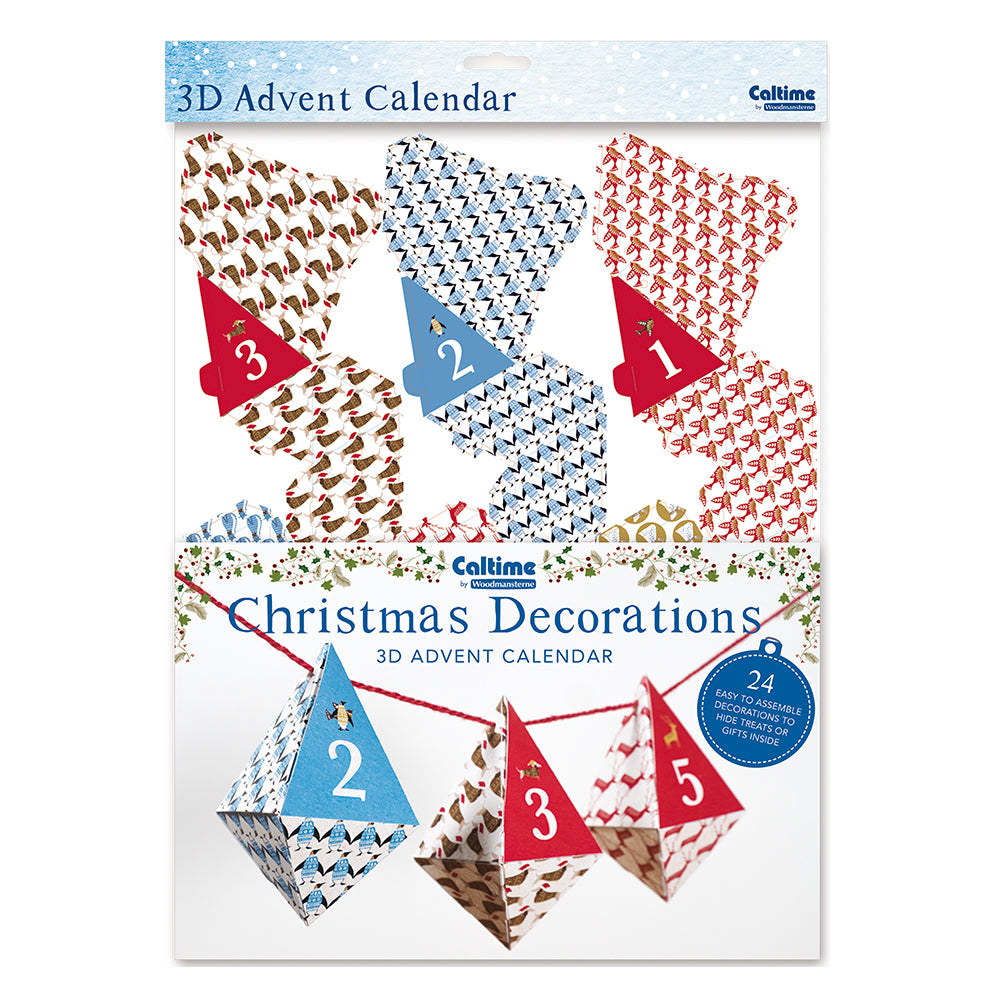 Animal Decorations 24 to Build Caltime Advent Calendar