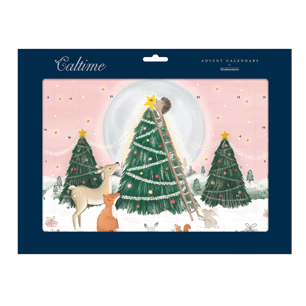 Animals Trees Fairytale Animals 350 x 245 mm Caltime Advent Calendar
