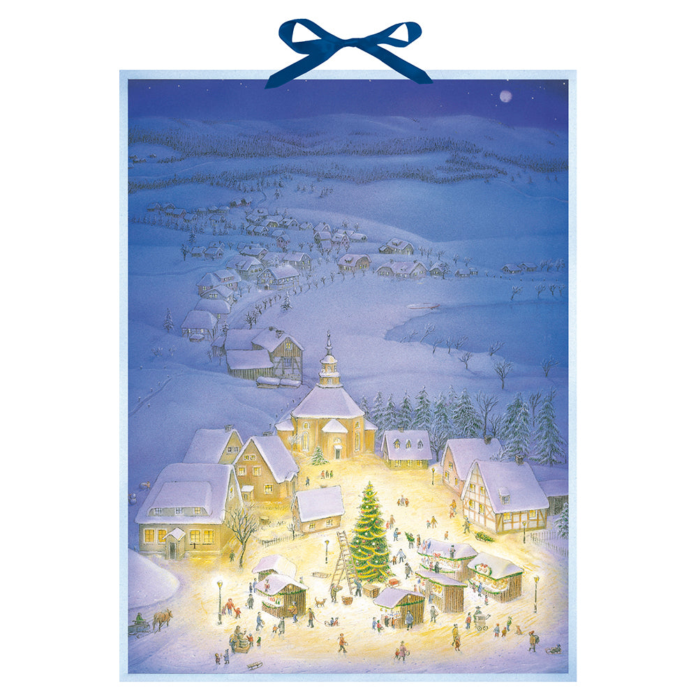 Glowing in the Snow Coppenrath Advent Calendar 38 x 52 cm