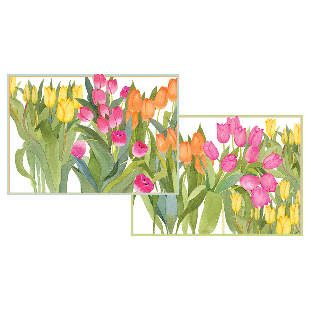 Watercolour Spring by Catherine Weisz Notelets Pack of 8 Notelets Notecards from Caspari