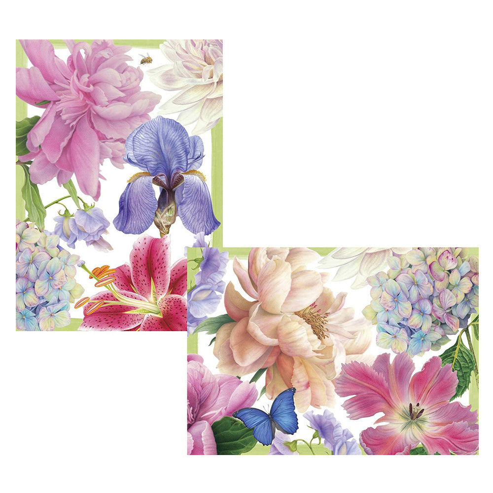Chelsea Garden by Karen Kluglein Pack of 8 Notelets Notecards from Caspari