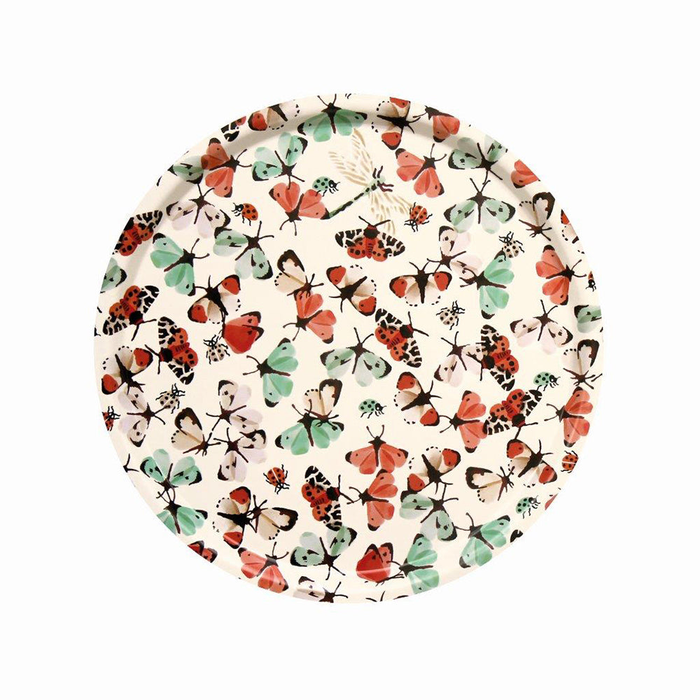 Emma Bridgewater Butterflies Round Birch Tray 380 (d) mm
