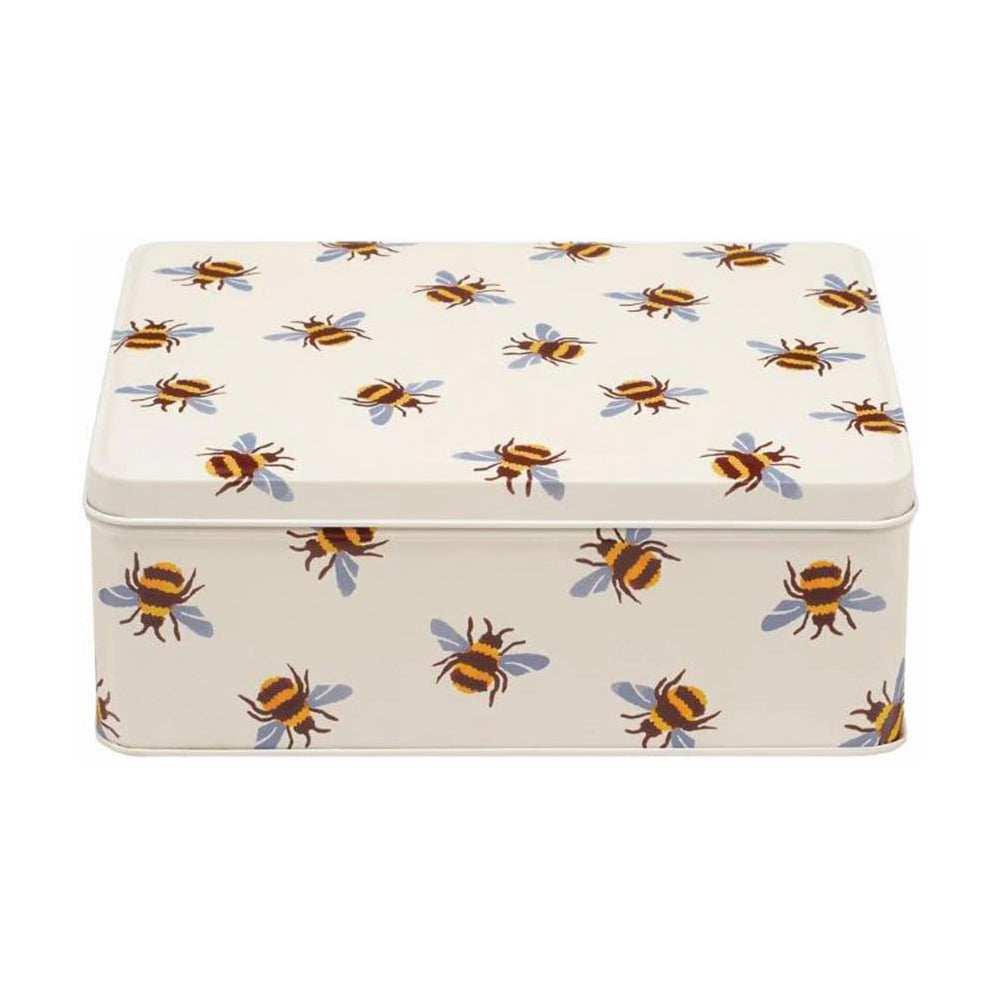 Emma Bridgewater Bee Deep Rectangular Tin 195 x 154 x 75mm