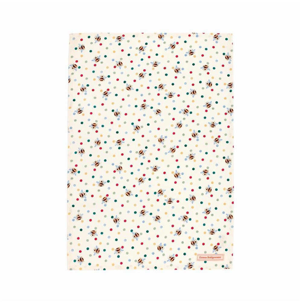 Emma Bridgewater Bee Tea Towel 750 x 600mm