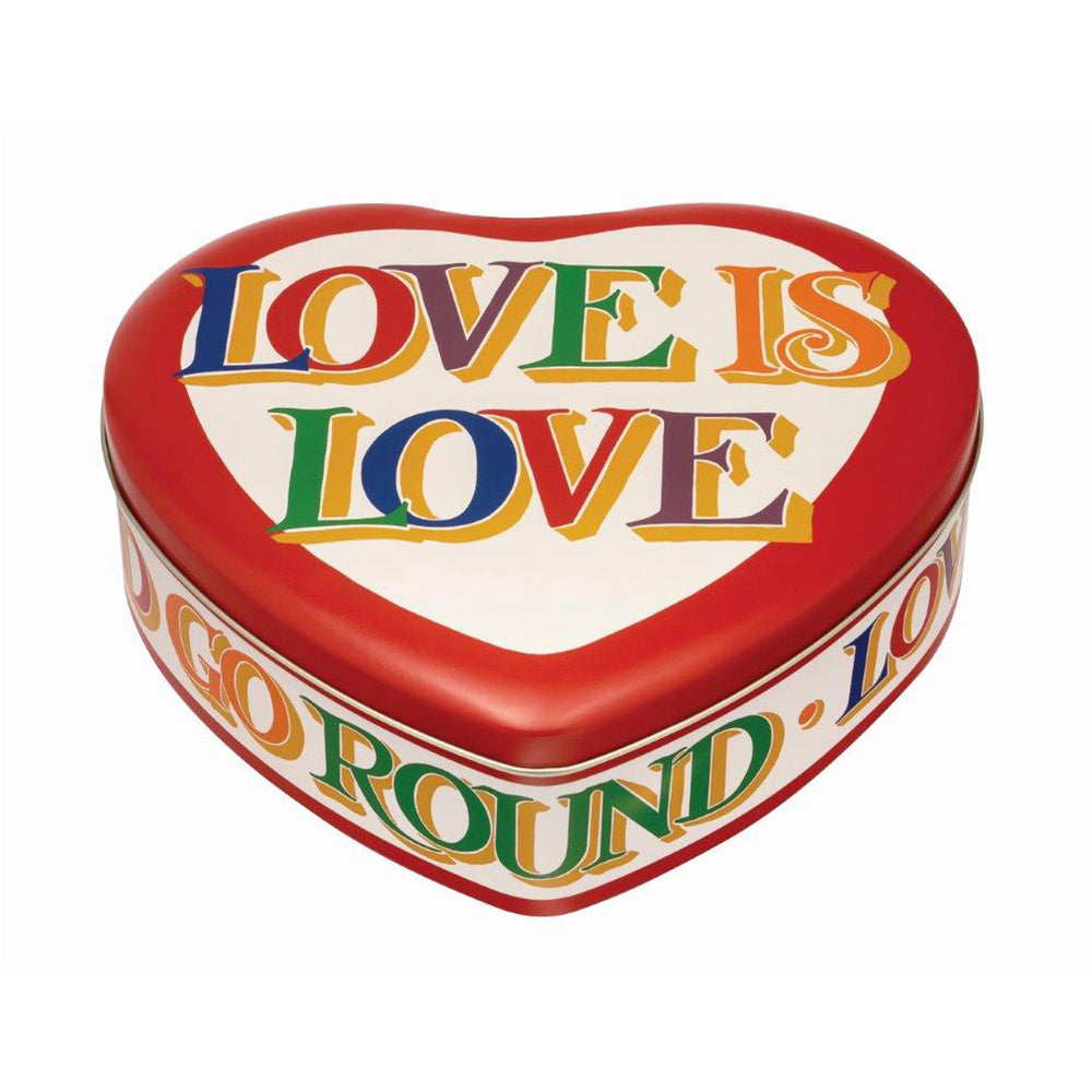 Emma Bridgewater Brighter World Large Heart Shaped Tin 250 x 230 x 78mm