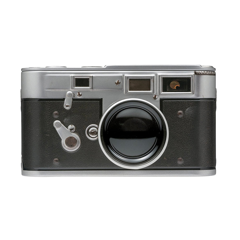 Vintage Camera Tin - 138 x 71 x 77mm - Tin in the shape of a vintage camera