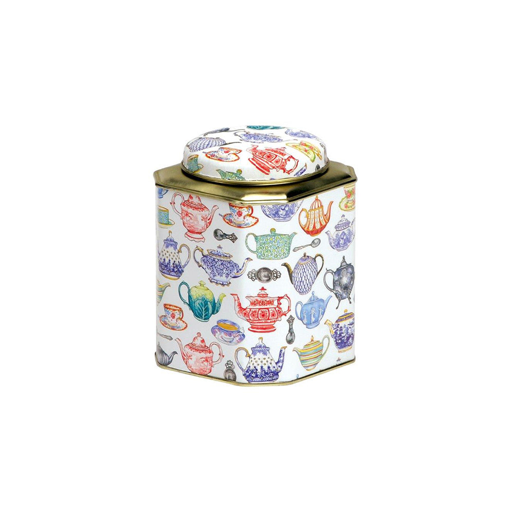 Deborah Pope - Teapot Cut Corner Caddy Cut Corner Dome Lid Caddy 105 x 105 x 138