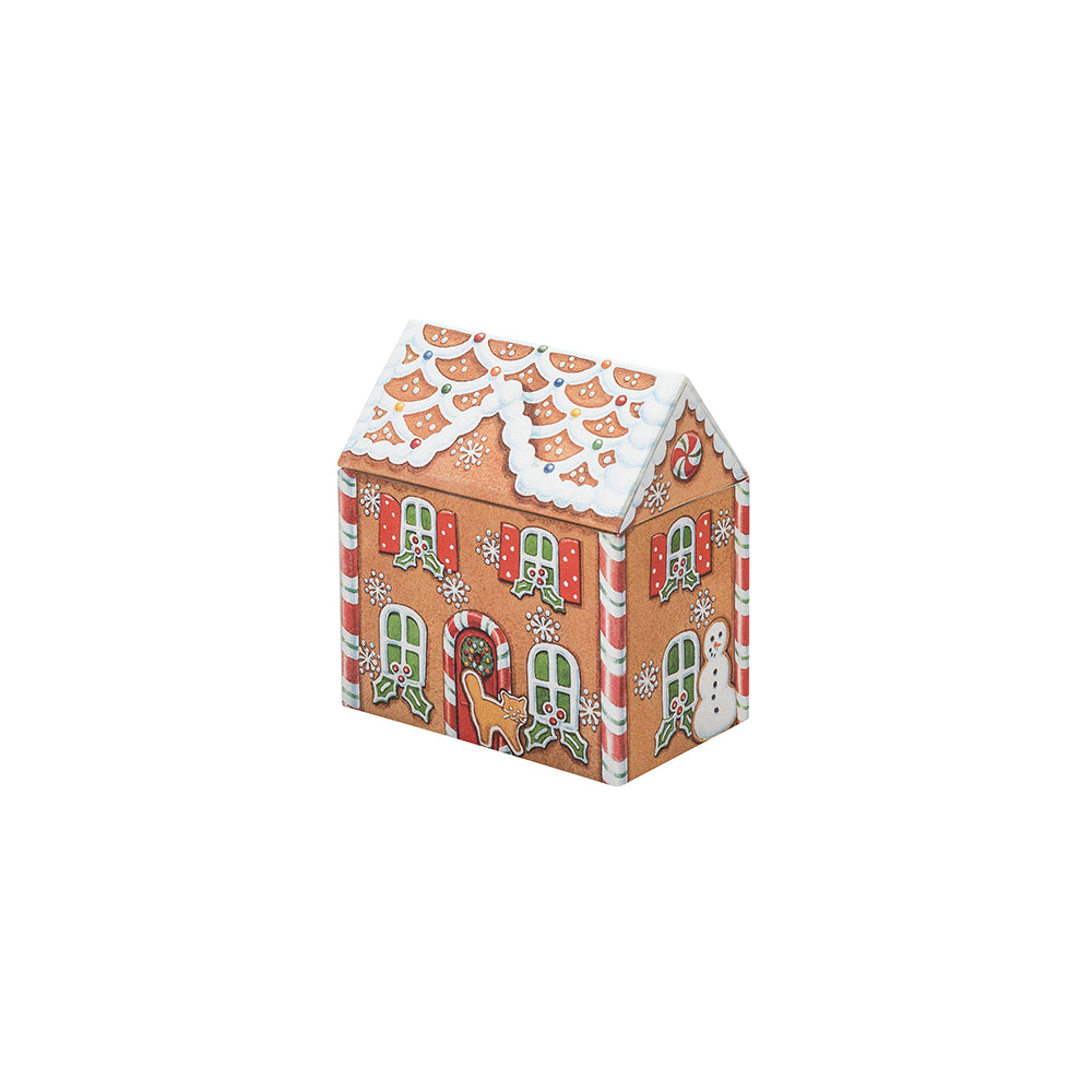 Small Gingerbread House Tin - Dana Kubick Small 82 x 52 x 93mm