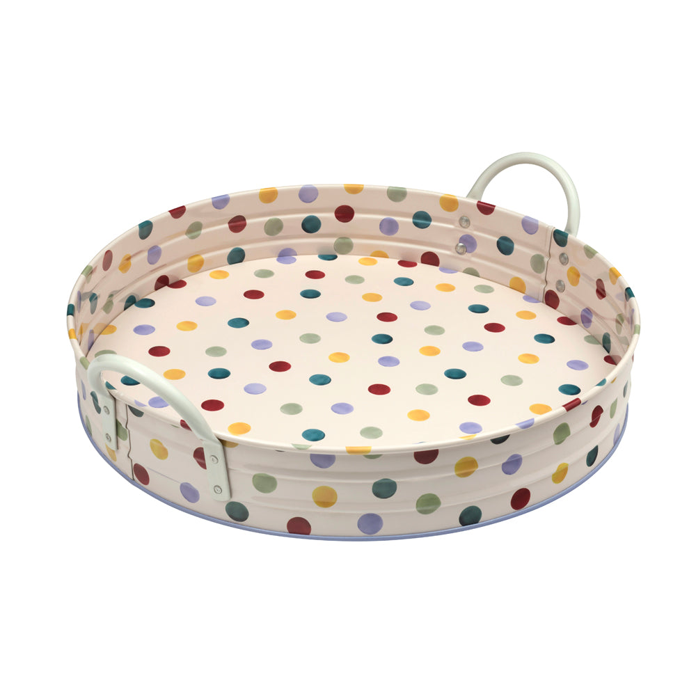 Emma Bridgewater Polka Dot Large Tray with handles