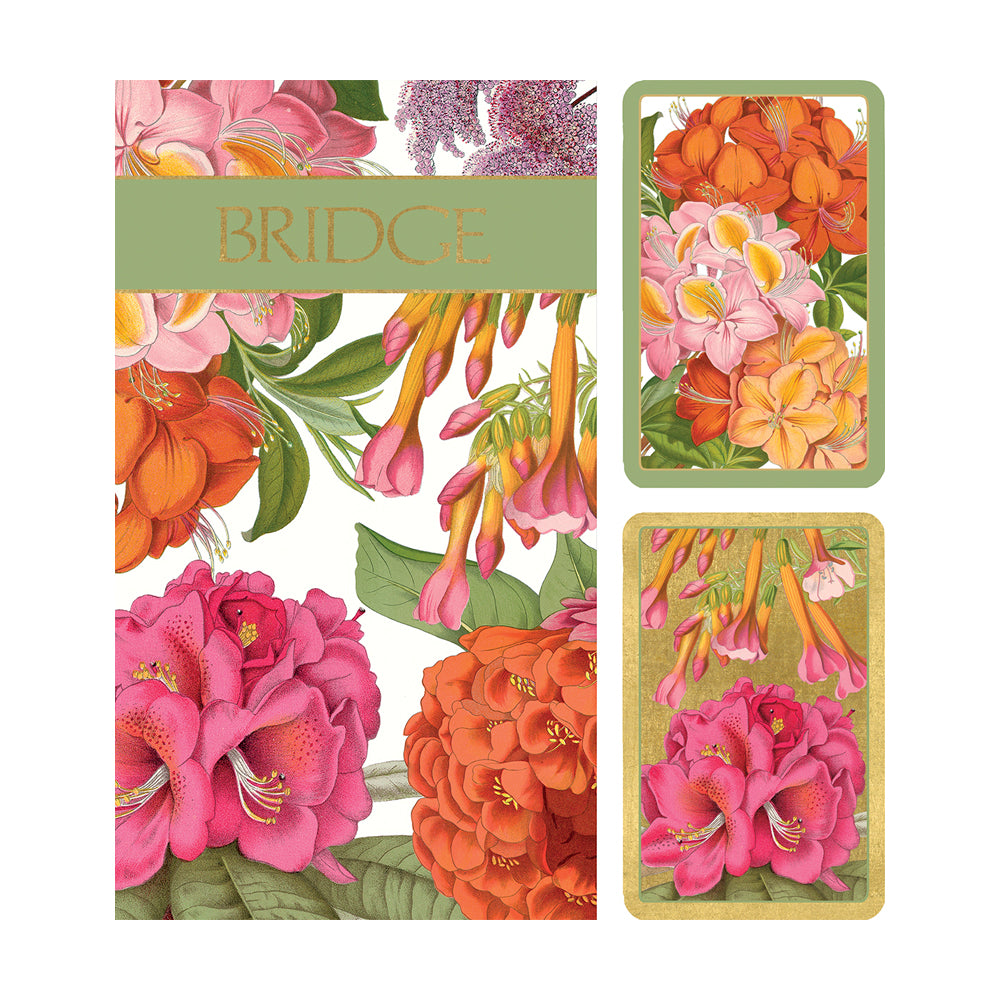 Caspari Bridge Set Jefferson Garden Study