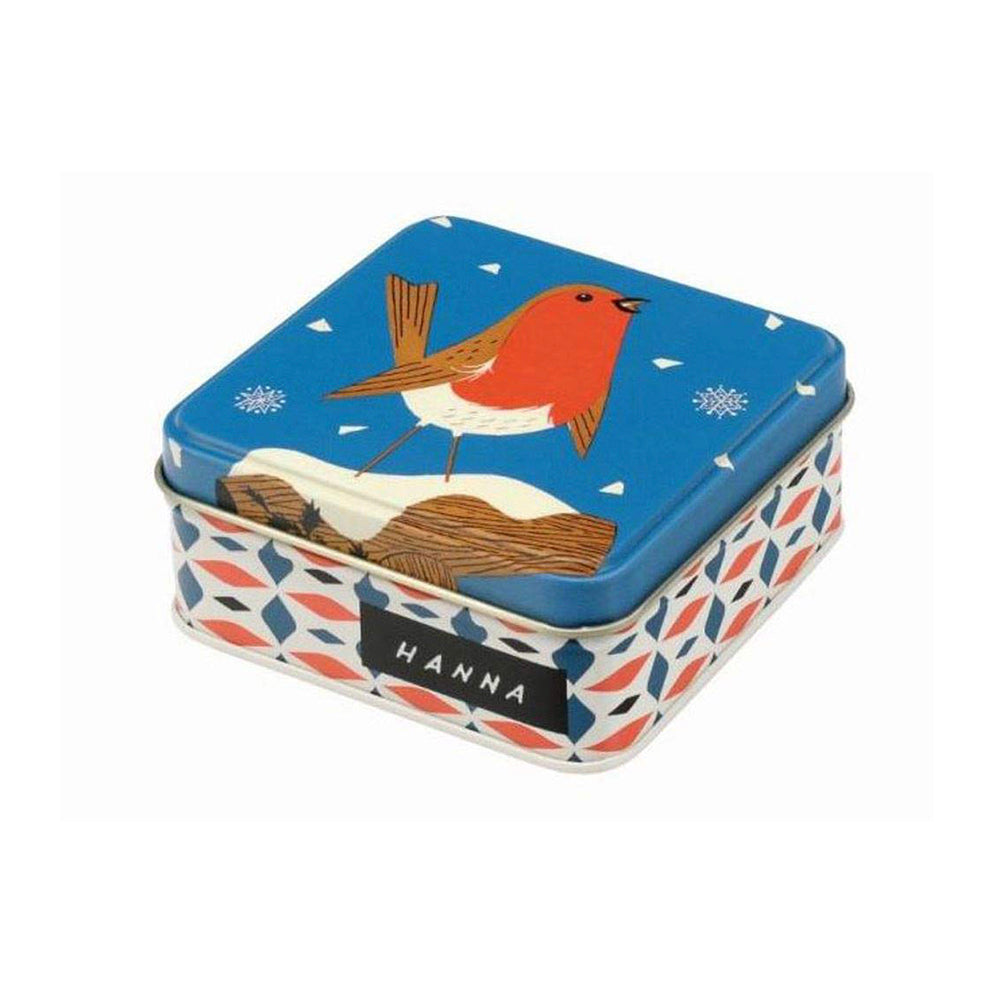 John Hanna - Robin Small Square 9cm x 9cm x 4cm