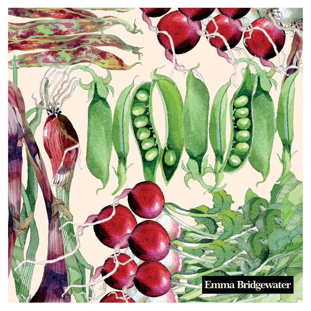 Emma Bridgewater Vegetable Garden IHR Paper Lunch Napkins 33 cm sq 3 ply 20 pack