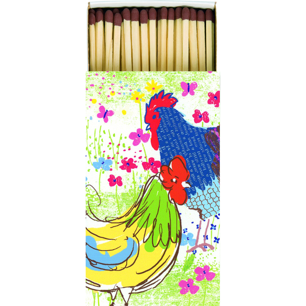 CURLY ROOSTER Long Extra Long Matches