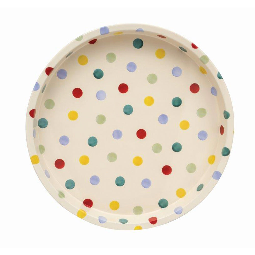 Emma Bridgewater Polka dot Deepwell Tray 300 (d) mm