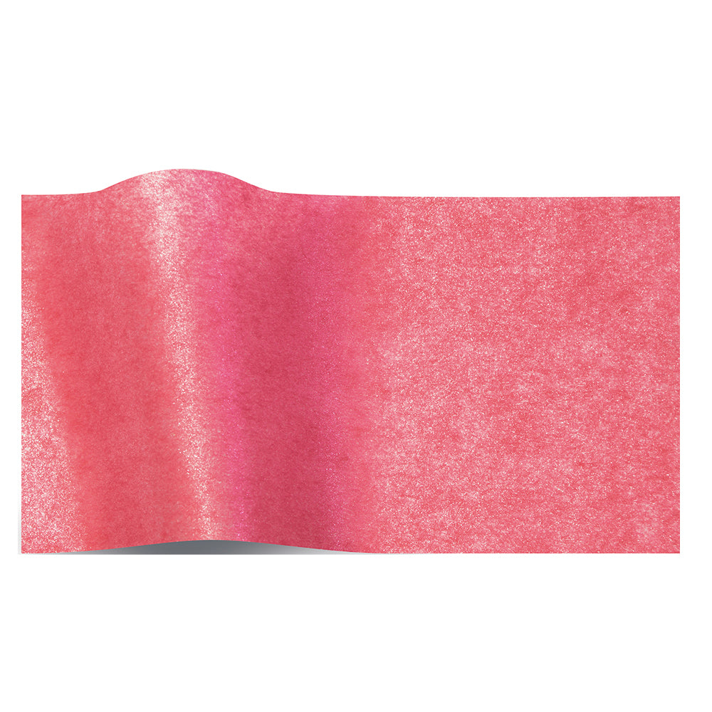 Pearlescence Cerise Pink Tissue Paper 3 Sheets of 20 x 30" Satinwrap Tissue Wrapping Paper
