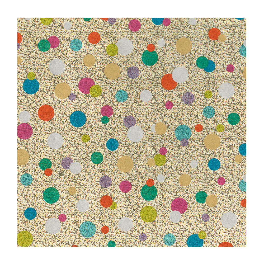 Confetti Brights Caspari Roll Wrap