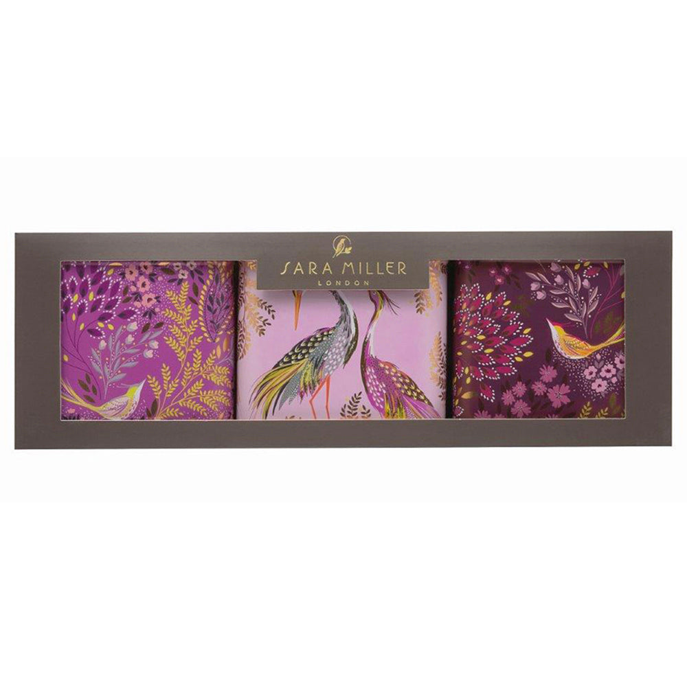 Sara Miller New Havali Set of 3 Square Caddies 105 x 105 x 105mm