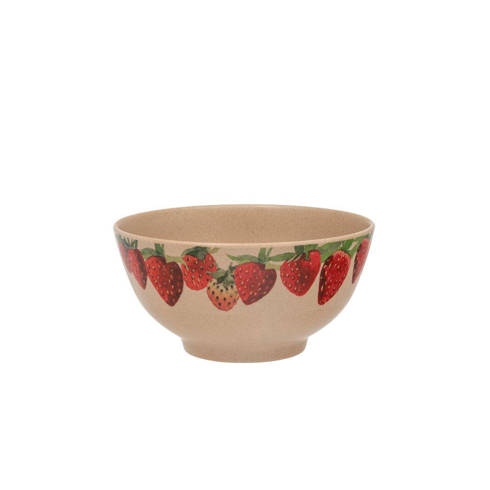 Emma Bridgewater Strawberries Picnic Bowl Rice Husk 153(d) X 75mm