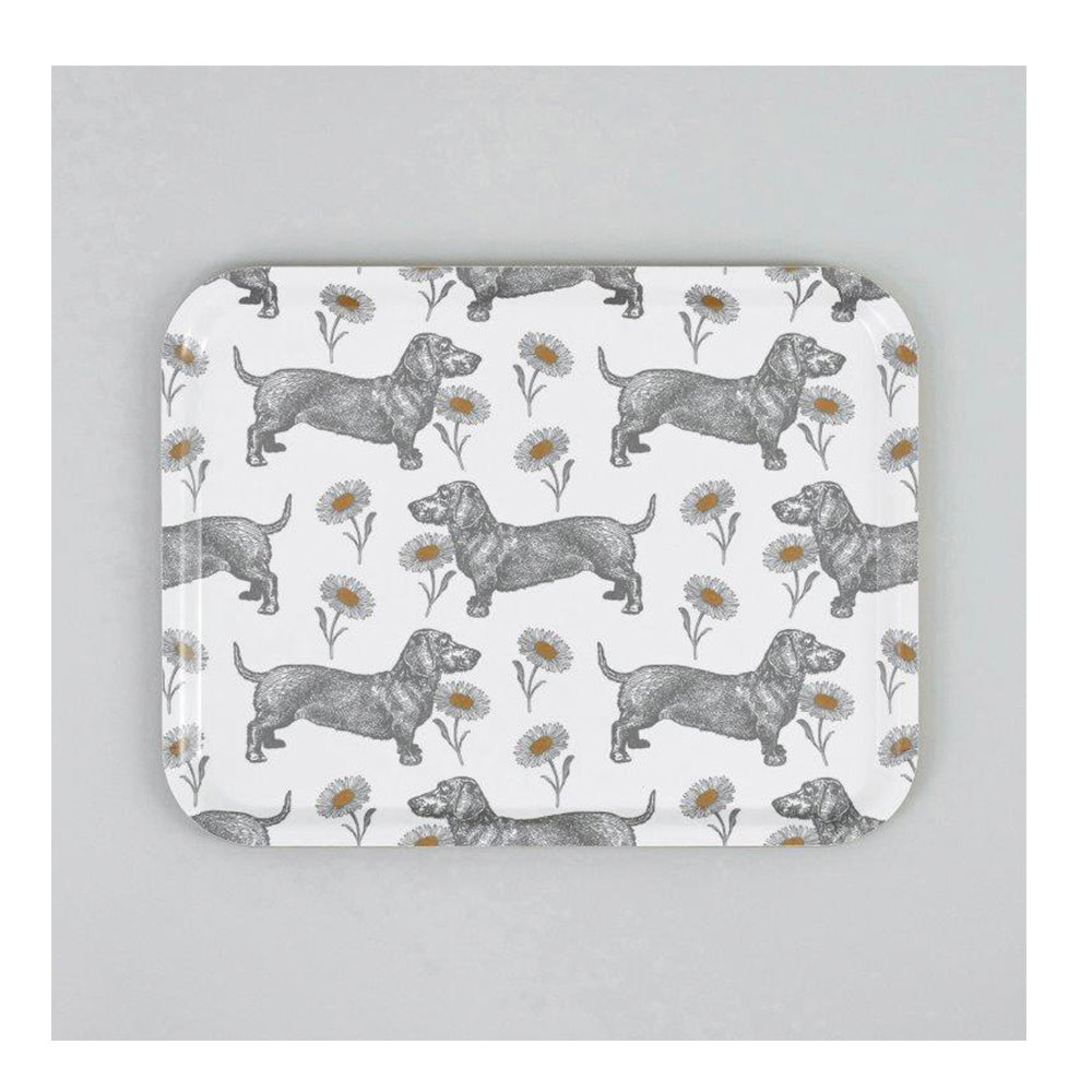 Thornback and Peel Dog & Daisy Sausage Dog Large Birch Tray 430 x 330mm