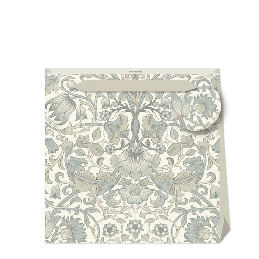 Morris & Co Pure Lodden William Morris Small Luxury Paper Gift Bag, size: 130 x 130 x 70mm