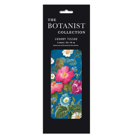Botanist Collective Classical Bloom Tissue Wrapping Paper 4 sheets 50 x 70 cm