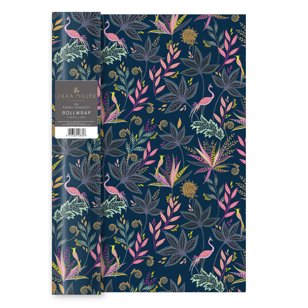 Sara Miller Botanic Paradise 3 m x 70 cm high quality thick roll wrapping paper