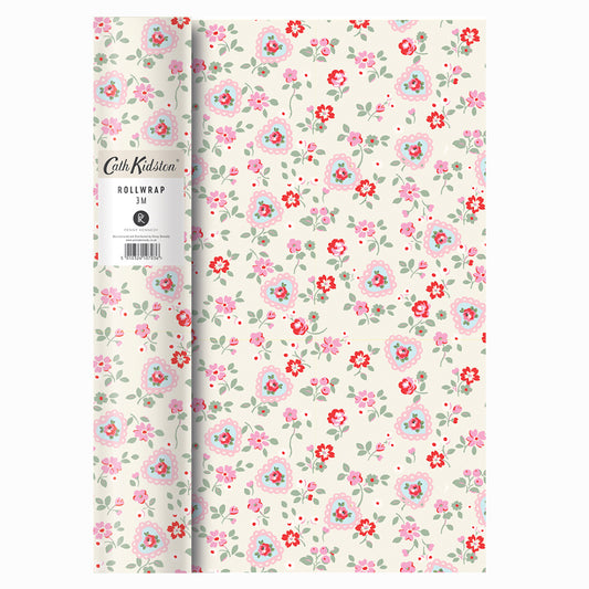 Cath Kitston Summer Floral Ditsy 3 m x 70 cm high quality thick roll wrapping paper