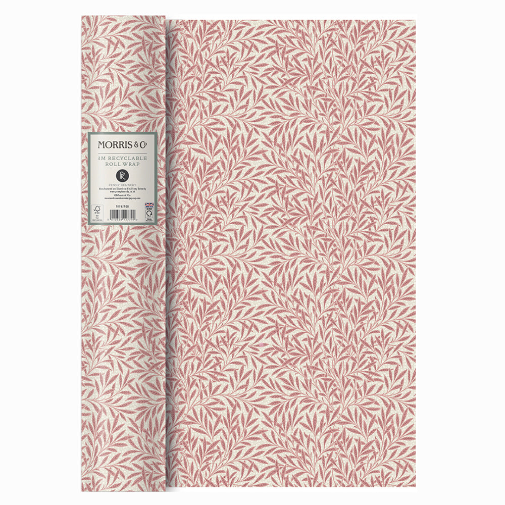 Morris and Co Emery's Willow 3 m x 70 cm high quality thick roll wrapping paper