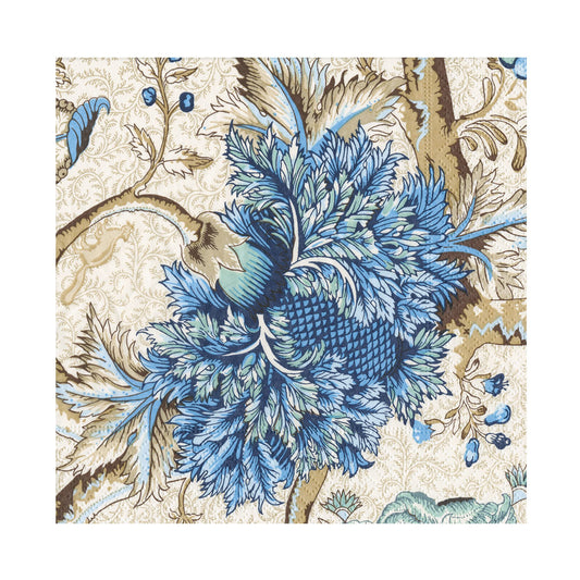 Pondicherry Delft Caspari Paper Table Lunch Napkins 33 cm square 3 ply