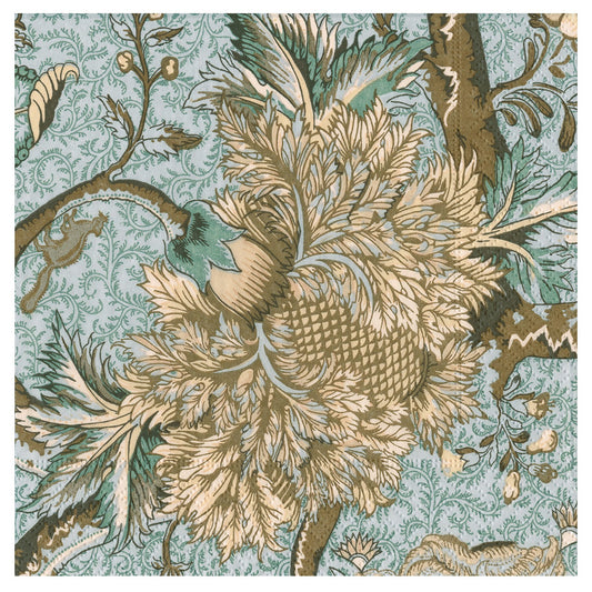 Pondicherry Mineral Caspari Paper Dinner Napkins 40 cm square 3 ply