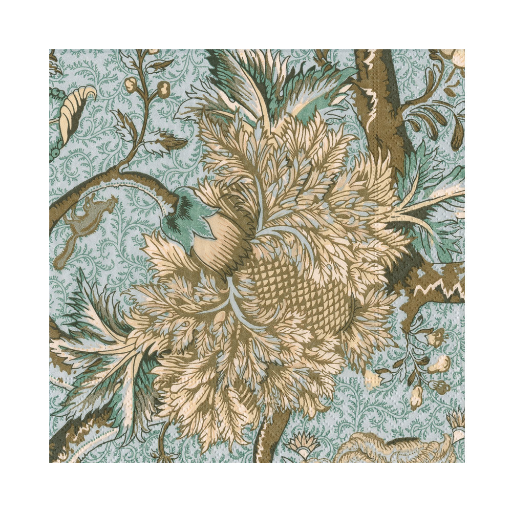 Pondicherry Mineral Caspari Paper Table Lunch Napkins 33 cm square 3 ply