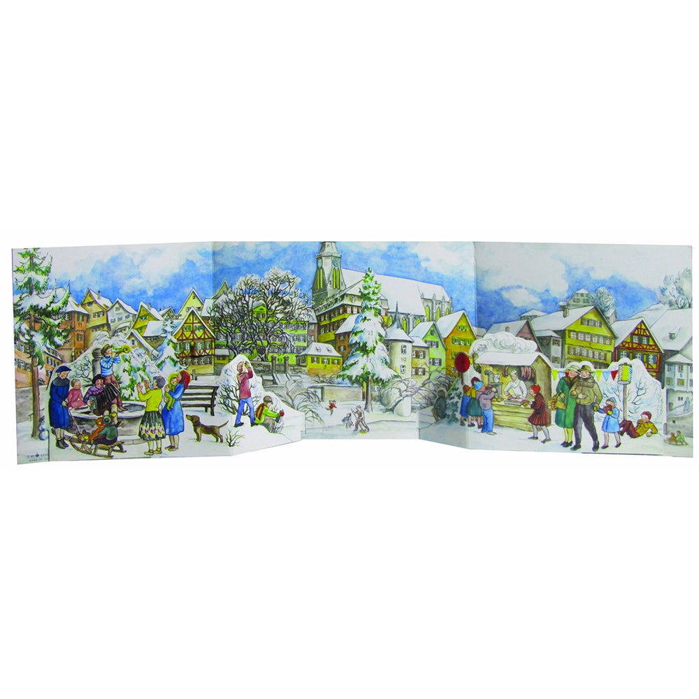 Village from 1947 695 x 210 Richard Sellmer Advent Calendar RS 208